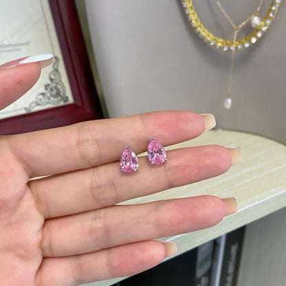 [AuraEcho]Ornate Water Drop Shape Earrings