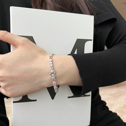 [AuraEcho]Dazzling Radiant Multi Cut Daily Bracelet