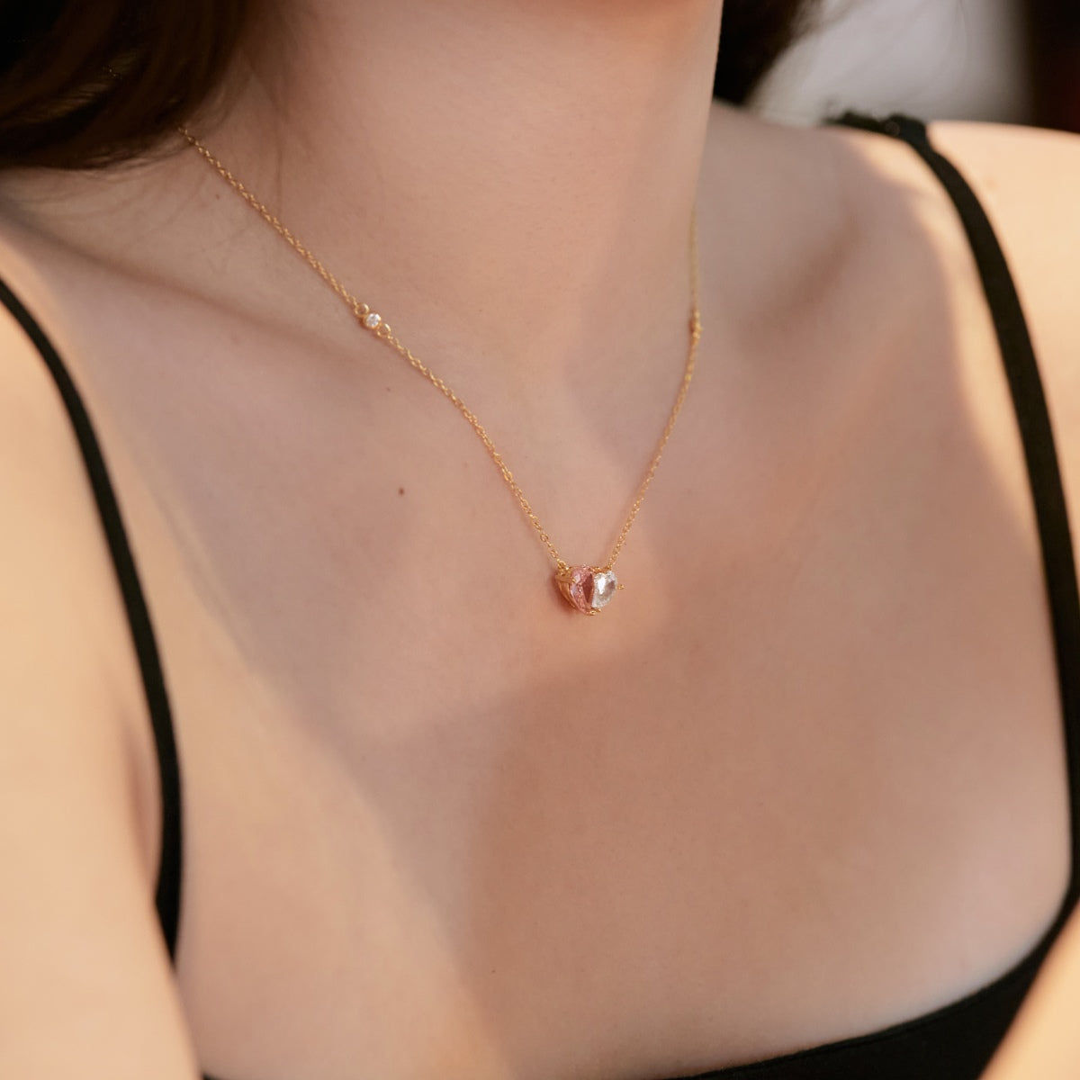 [AuraEcho]Unique Heart Shape Necklace