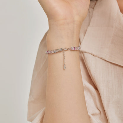 [AuraEcho]Unique Colorful Flower Shape Daily Bracelet