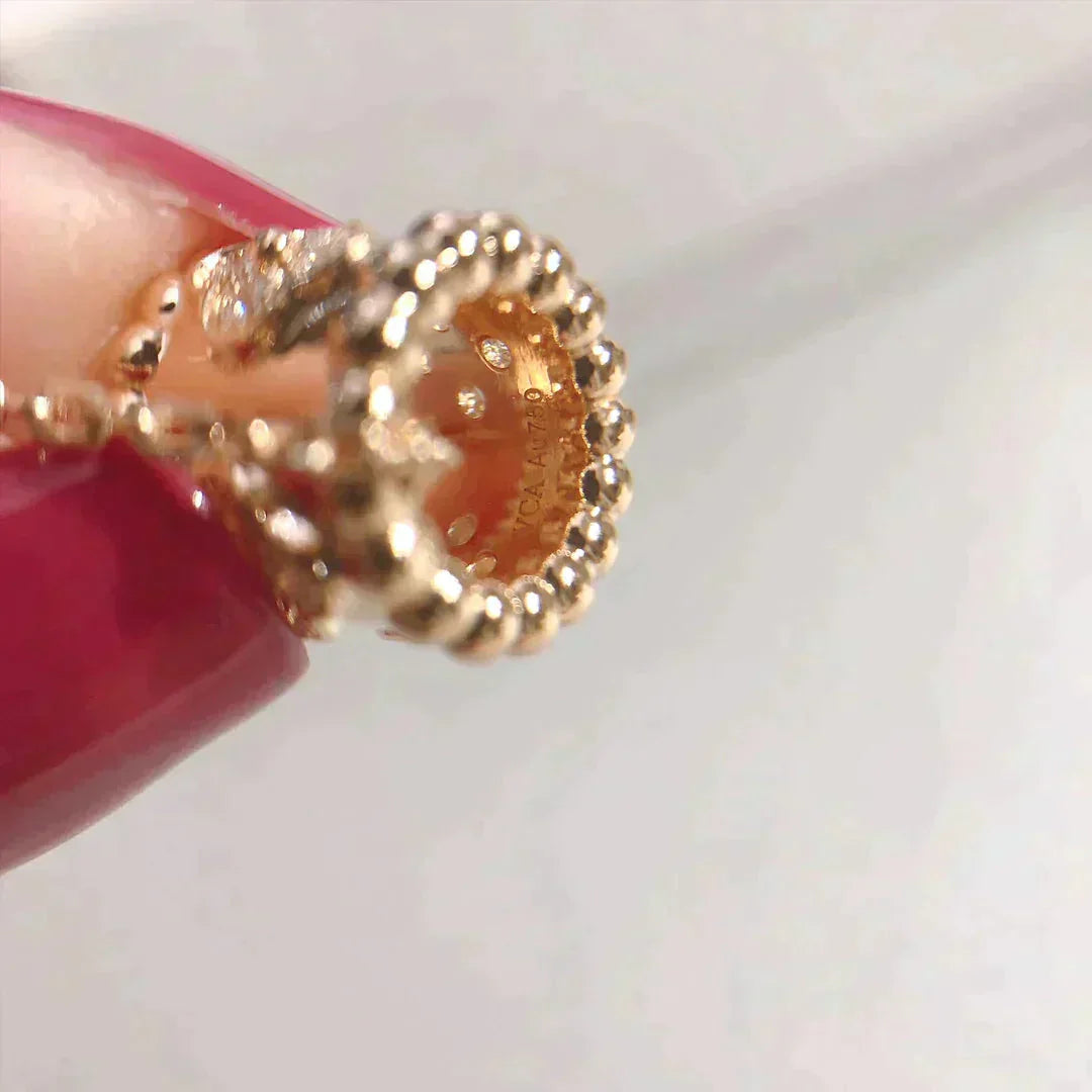 [AuraEcho]PERLEE PEDANT NECKLACE GOLD / ROSE GOLD