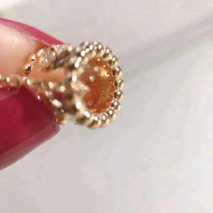 [AuraEcho]PERLEE PEDANT NECKLACE GOLD / ROSE GOLD