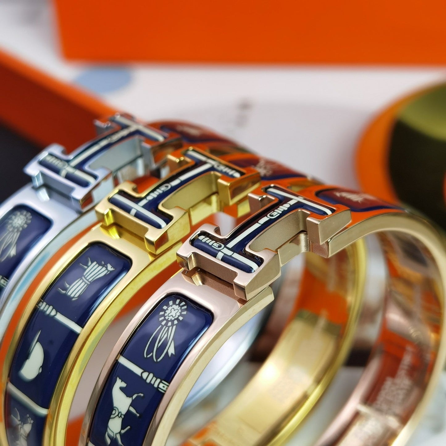 [AuraEcho]H COUVERTURES DARK BLUE BRACELET