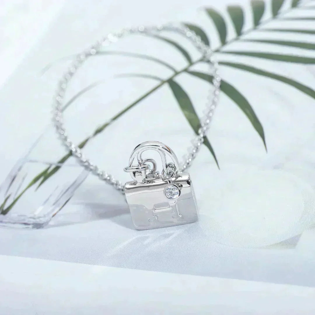 [AuraEcho]AMULETTE PEDANT SILVER NECKLACE