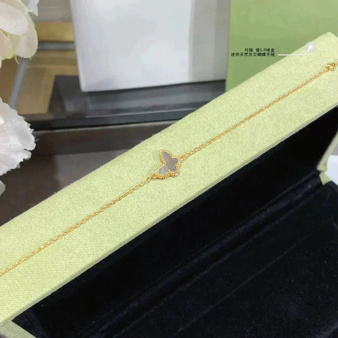 [AuraEcho]BUTTERFLY DARK MOP BUTTERFLY BRACELET