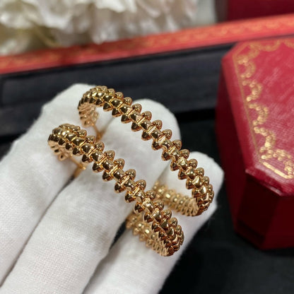 [AuraEcho]CLASH LARGE HOOP EARRINGS