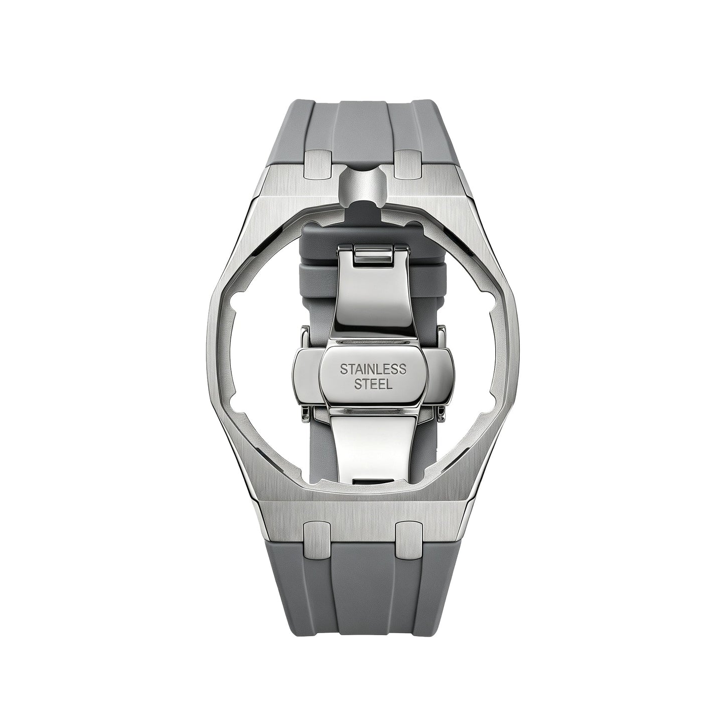 [AuraEcho]Royal Oak Pop Exclusive Steel Case & Silicone Strap With Cradle