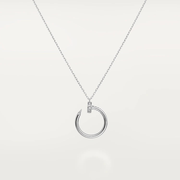 [AuraEcho]JUSTE NECKLACE SILVER