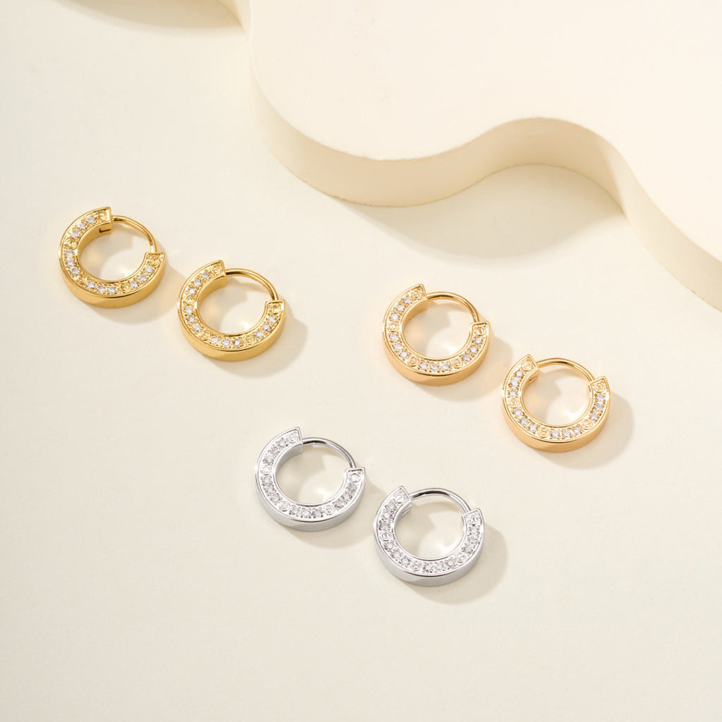 [AuraEcho]LOVE DIAMOND EARRINGS