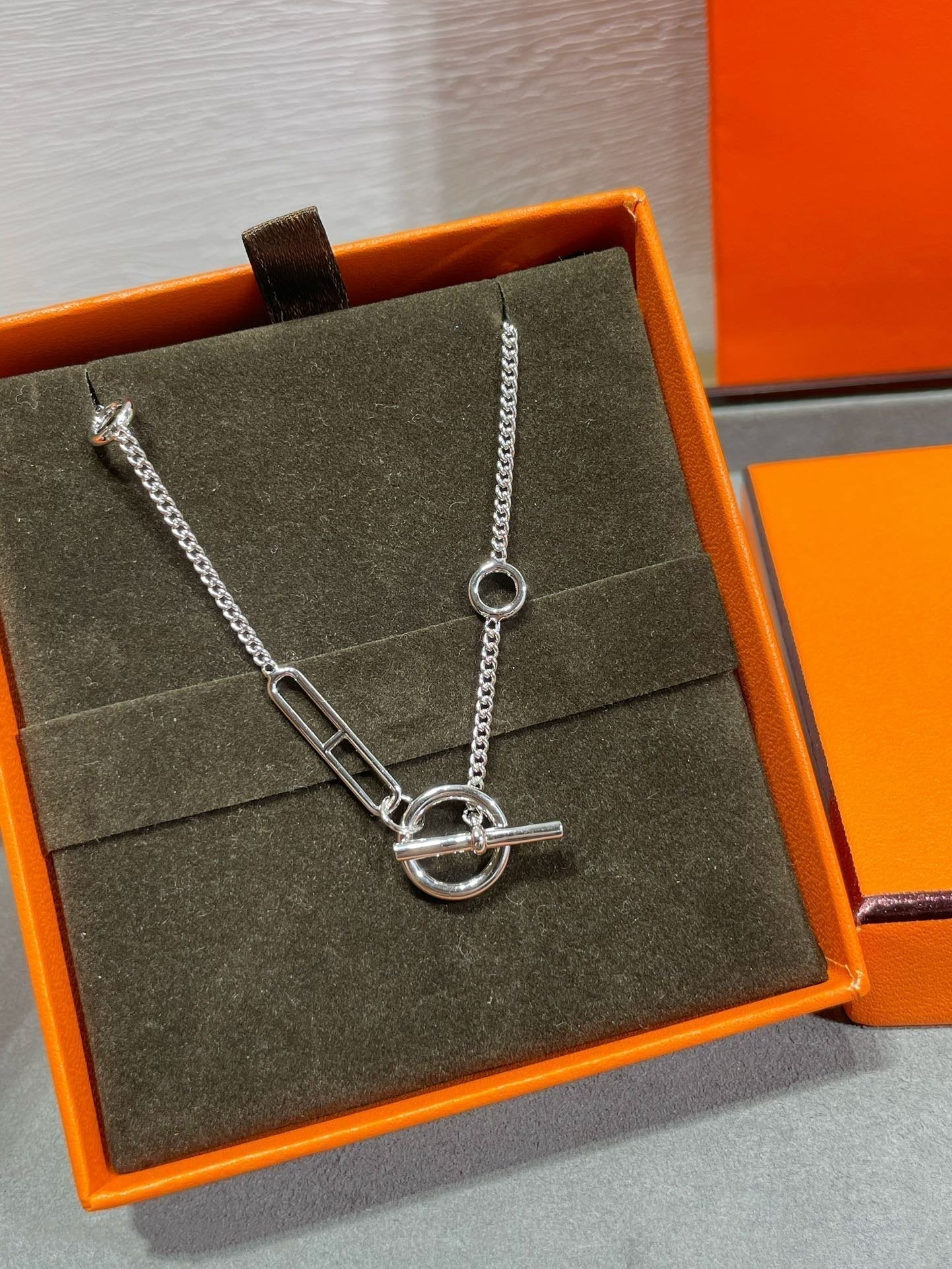 [AuraEcho]HM STERLING CHAINE D'ANCRE HEART