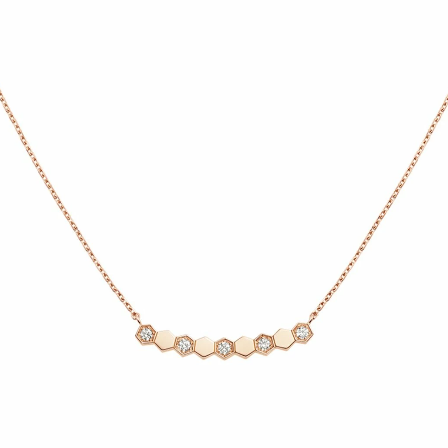 [AuraEcho]BEE MY LOVE DIAMOND NECKLACE