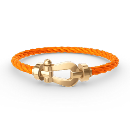 [AuraEcho]FORCE LARGE HORSESHOE NO DIAMOND BRACELET GOLD
