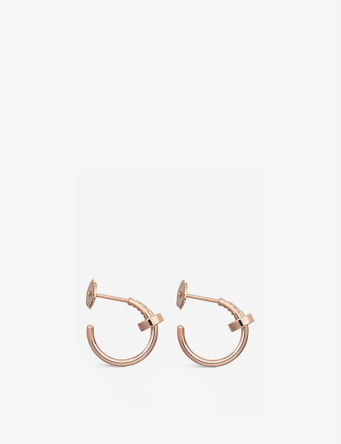[AuraEcho]JUSTE EARRINGS PINK GOLD