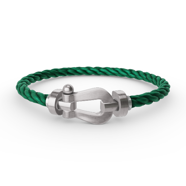 [AuraEcho]FORCE LARGE HORSESHOE NO DIAMOND BRACELET SILVER